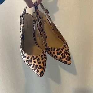 Leopard heels
